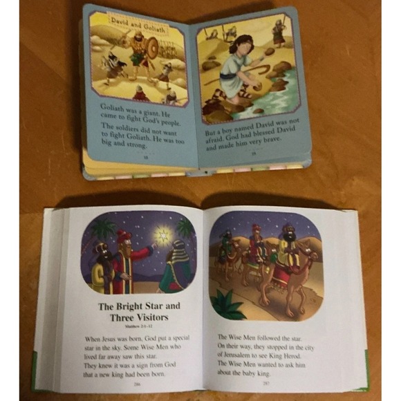 Lt Of 2 Children's Bible Books, The Beginner's Bible And My First R&L Bible - Picture 11 of 11
